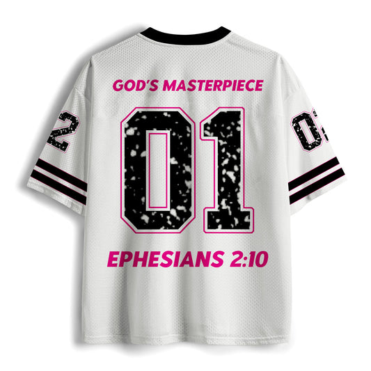First Of All I'm God Masterpieces Christian Mesh Jersey