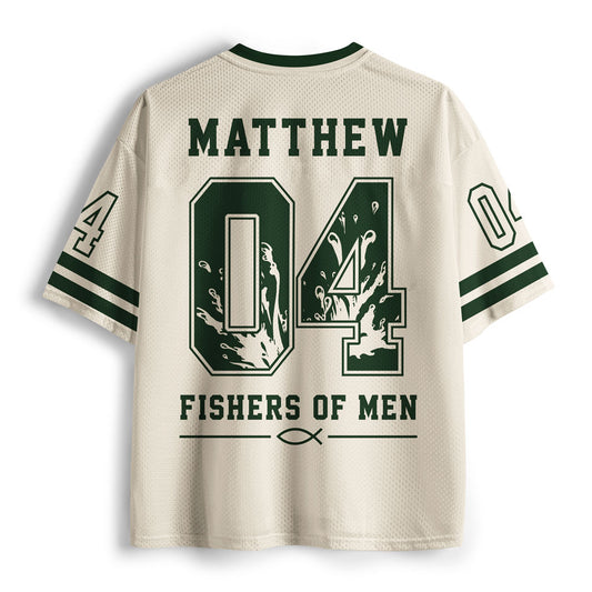 Follow Me Fisher Of Man Christian Mesh Jersey