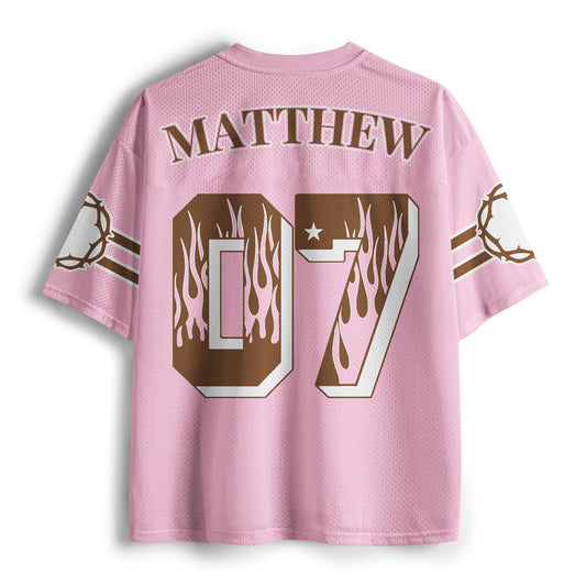 Forgiven Always Christian Mesh Jersey