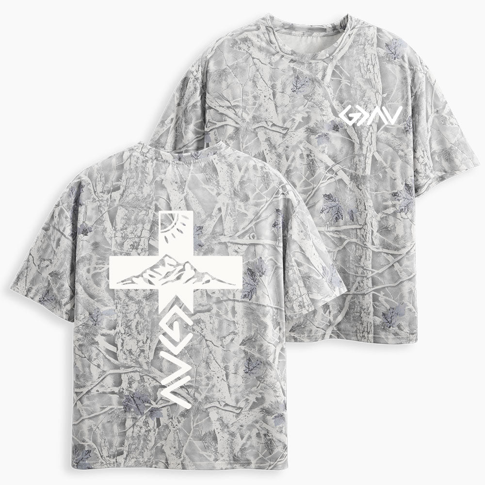 God Is Greater Christian Camo T-Shirt