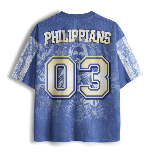God's Pray Christian Mesh Jersey
