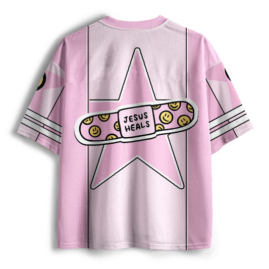 Jesus Heals Christian Mesh Jersey
