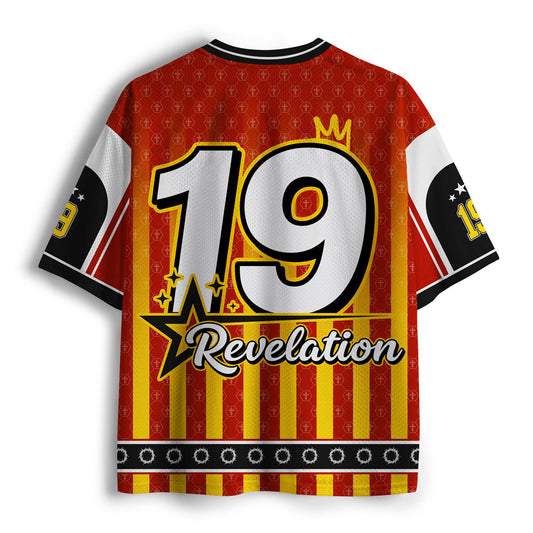 Jesus Is King Christian Mesh Jersey
