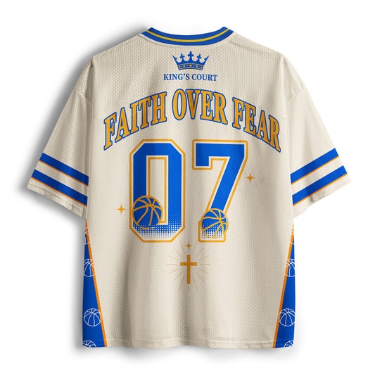 Jesus Is King Christian Mesh Jersey