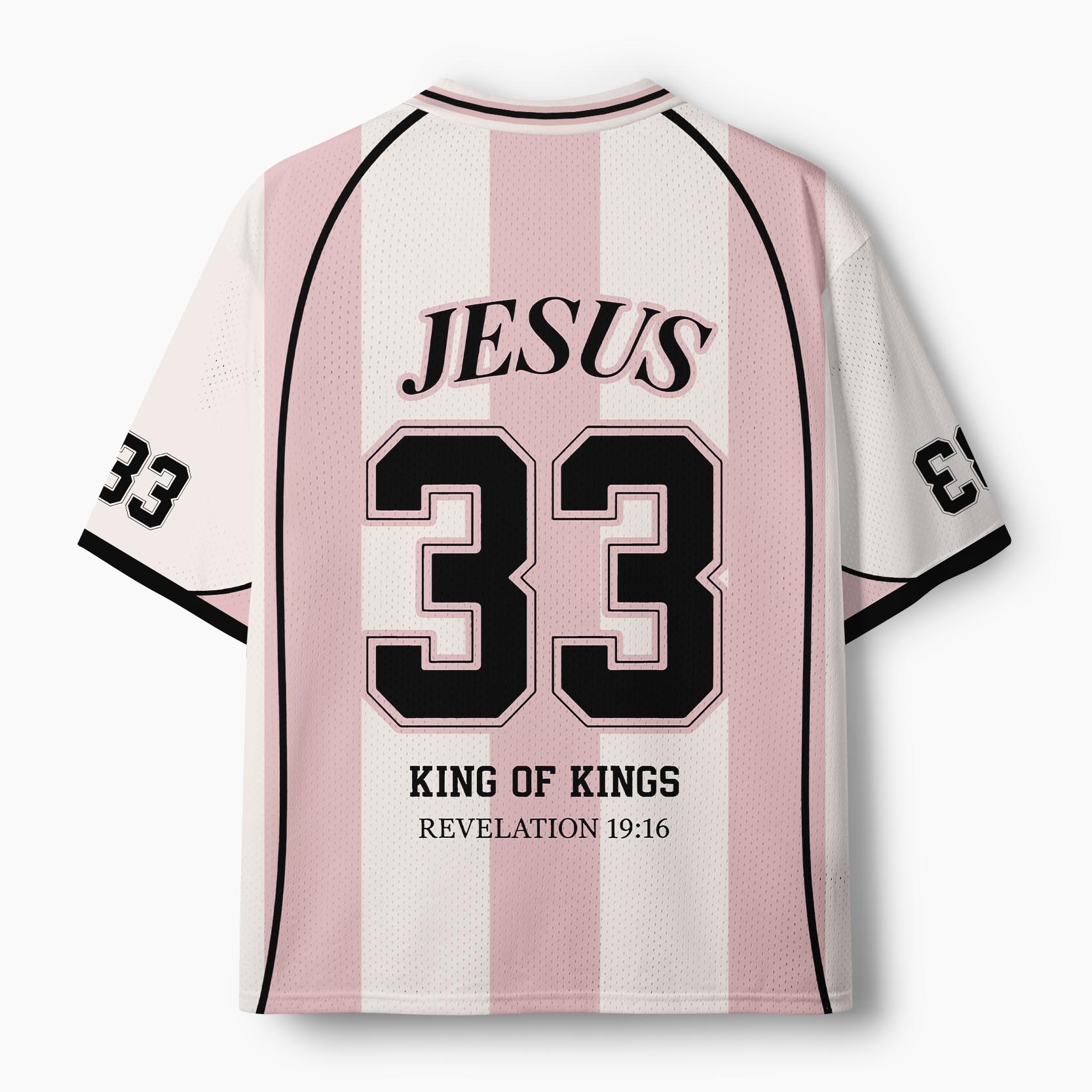 Jesus King Of Kings Christian Mesh Jersey