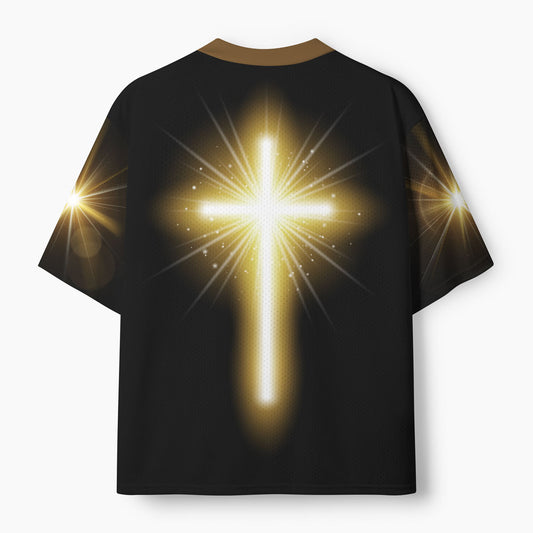 Jesus Light Of The World Christian Mesh Jersey