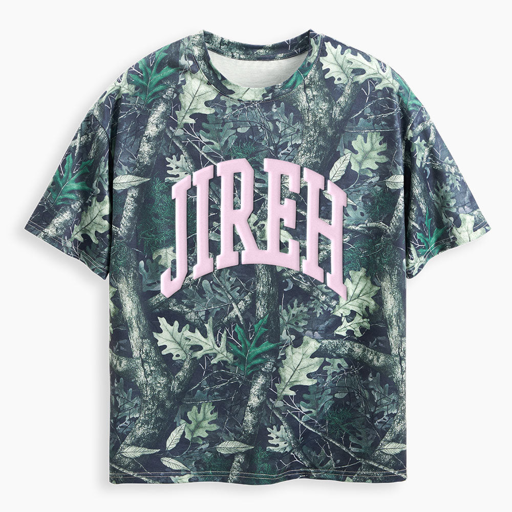 Jireh Christian Puff Printed Camo T-Shirt