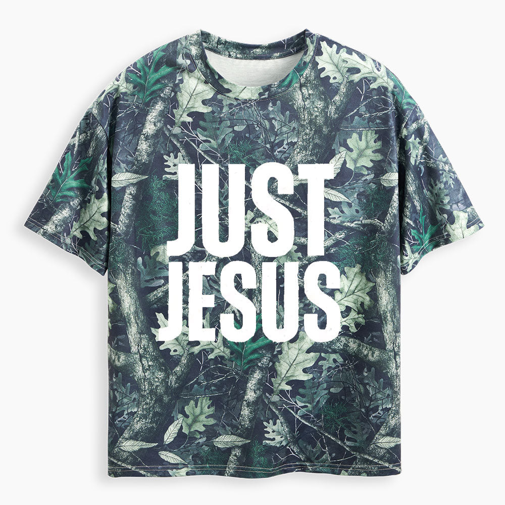 Just Jesus Christian Camo T-Shirt