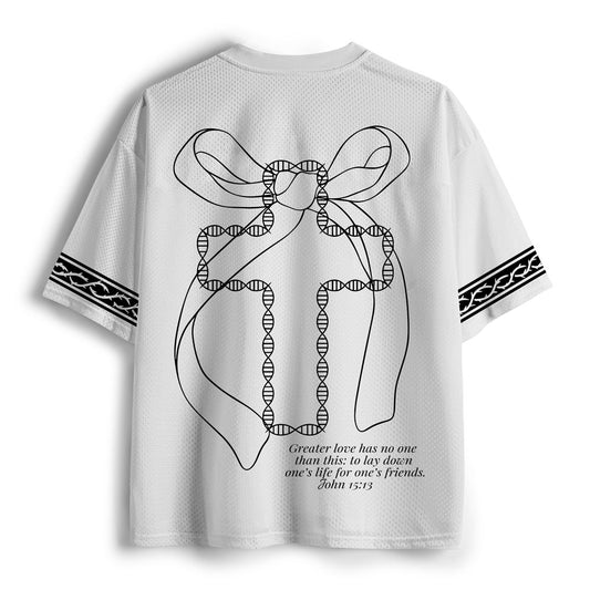 No Greater Love Christian Mesh Jersey