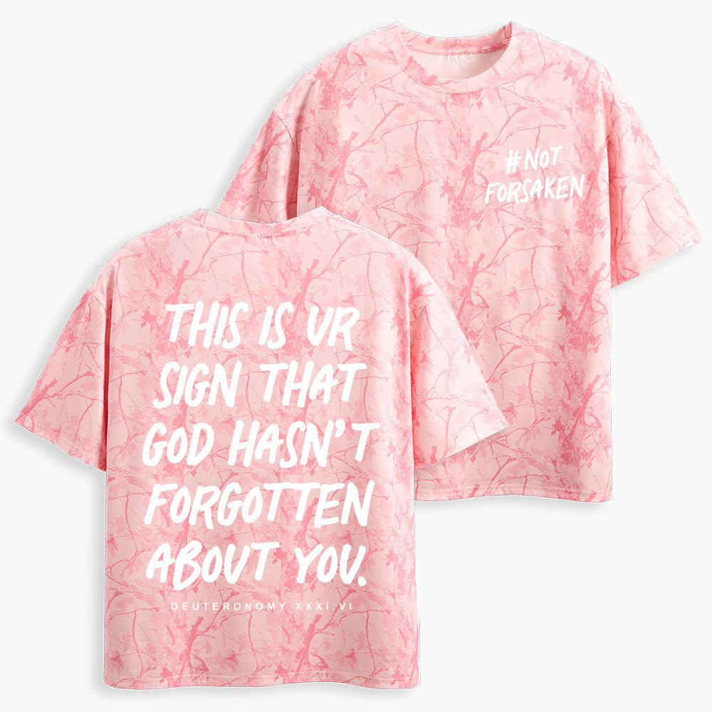 Not Forsaken Christian Camo T-Shirt