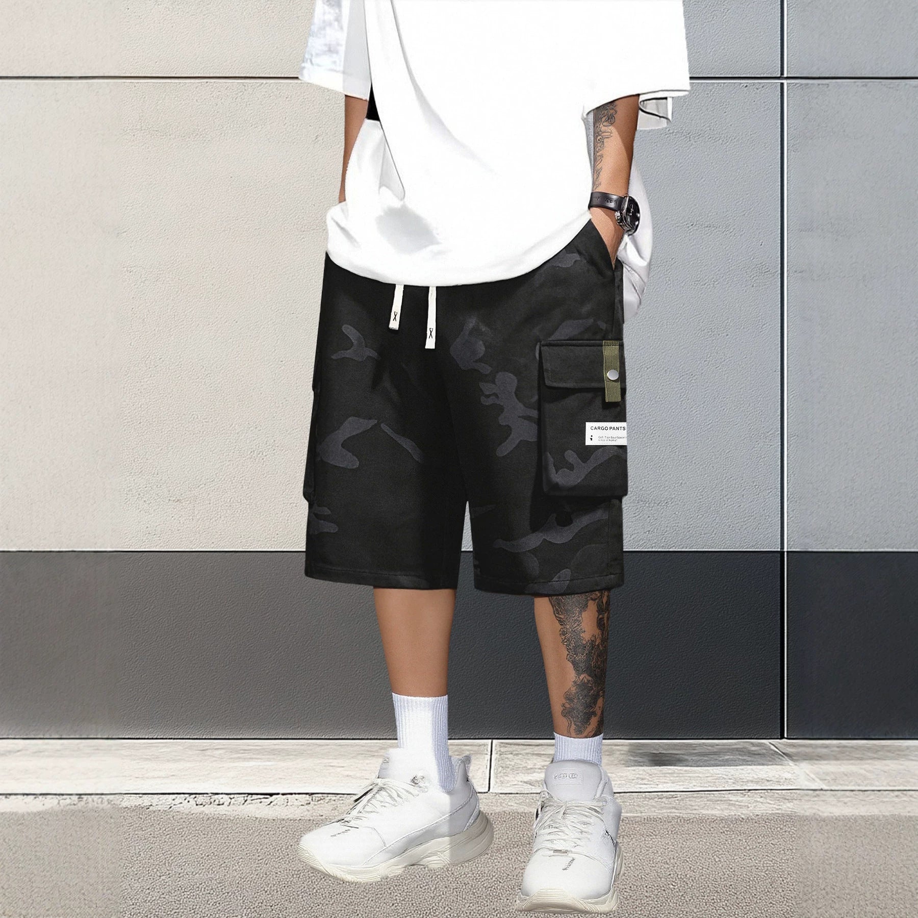 Men’s Camo Cargo Shorts