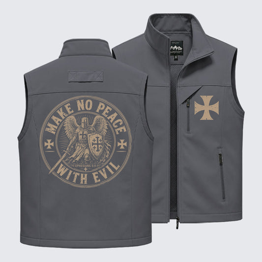 Make No Peace With Evil Outdoor Quick-dry Vest