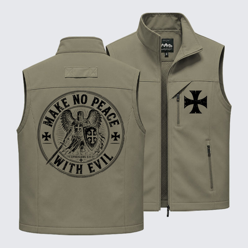 Make No Peace With Evil Outdoor Quick-dry Vest