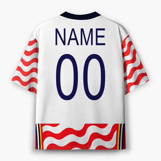 Personalized He Already Won Christian Mesh Jersey