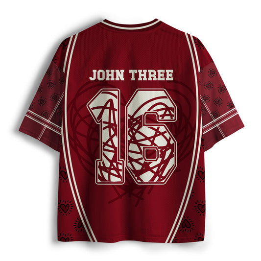 Prayer Is My Love Language Christian Mesh Jersey