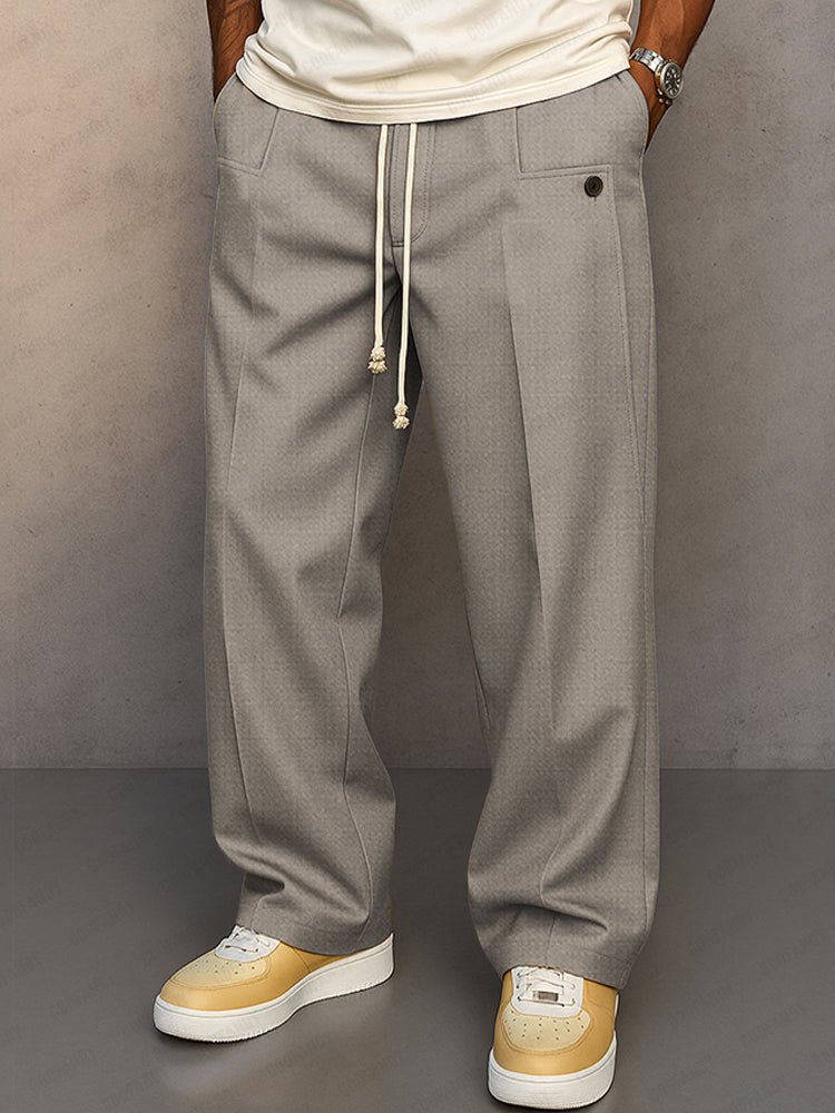 Comfy Urban Style Drawstring Pants