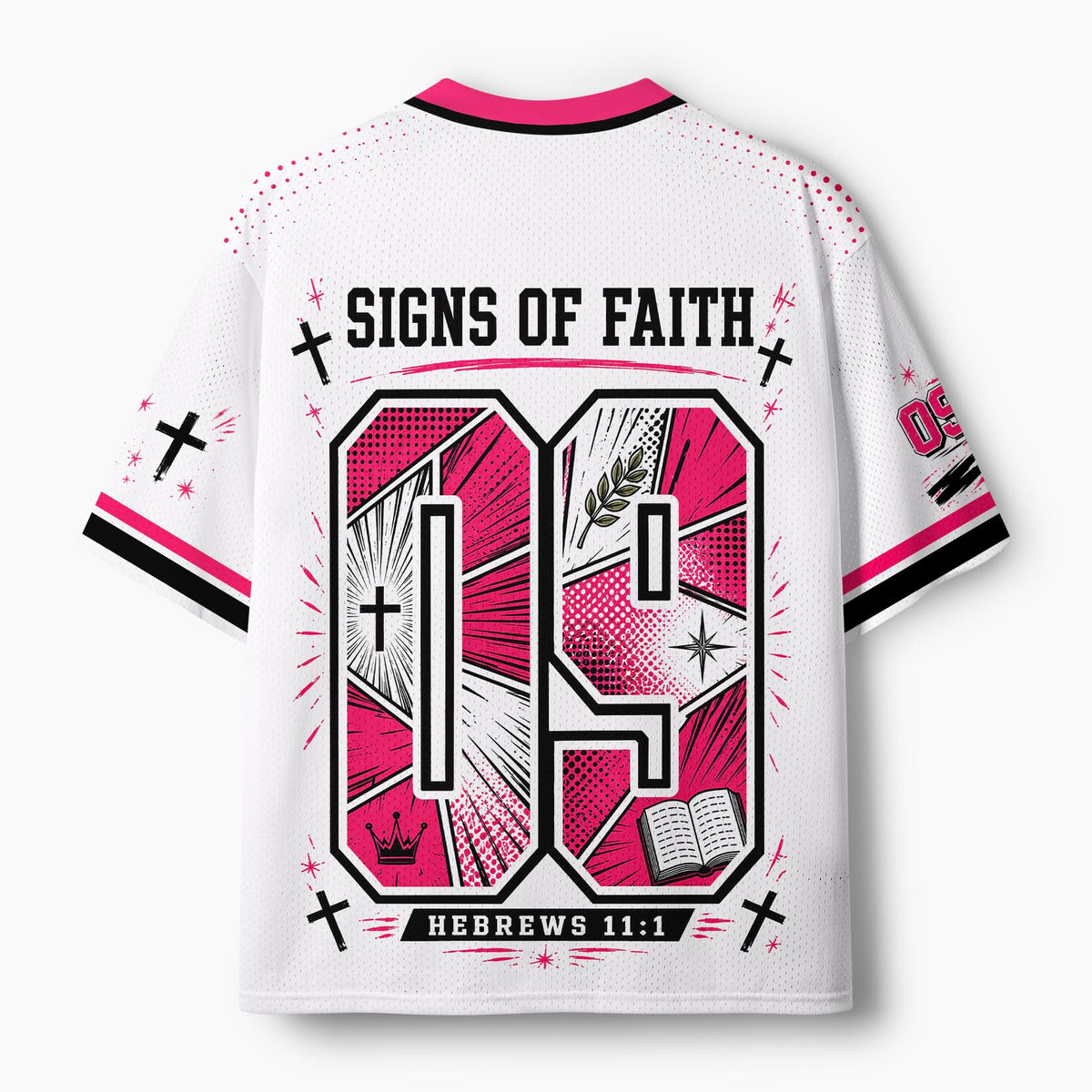 Sings Of Faith Christian Mesh Jersey