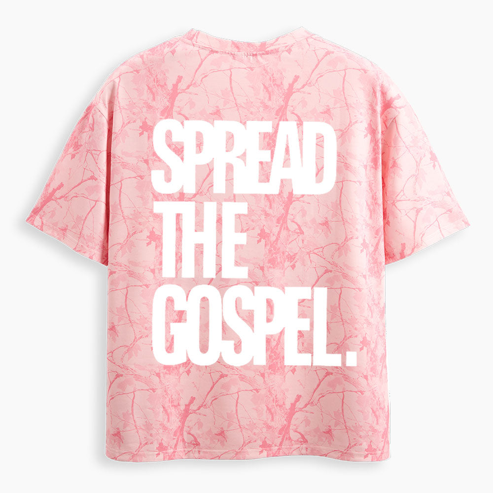 Spread The Gospel Christian Camo T-Shirt