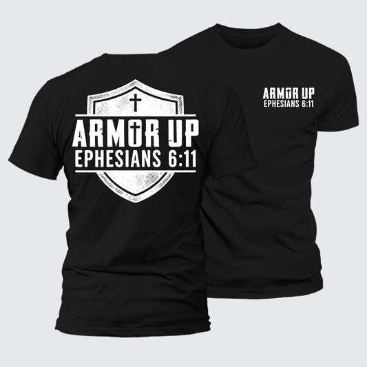 Luxe Mercerized Cotton Tee - Armor Up