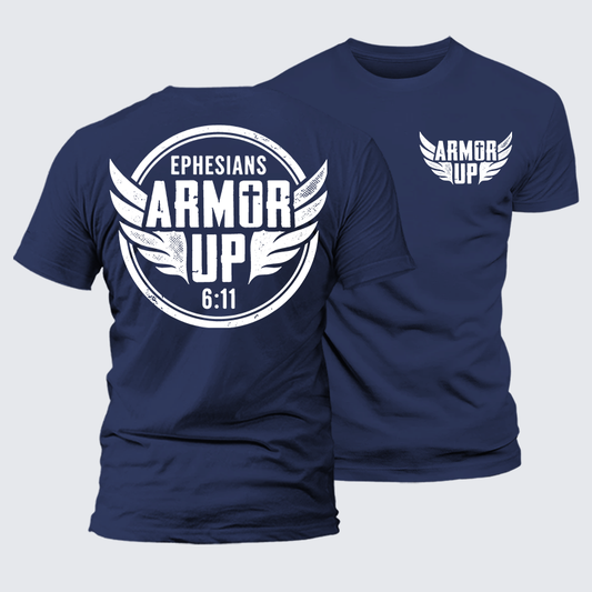 Luxe Mercerized Cotton Tee - Armor Up