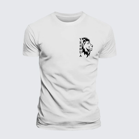 Luxe Mercerized Cotton Tee - Yeshua Lion