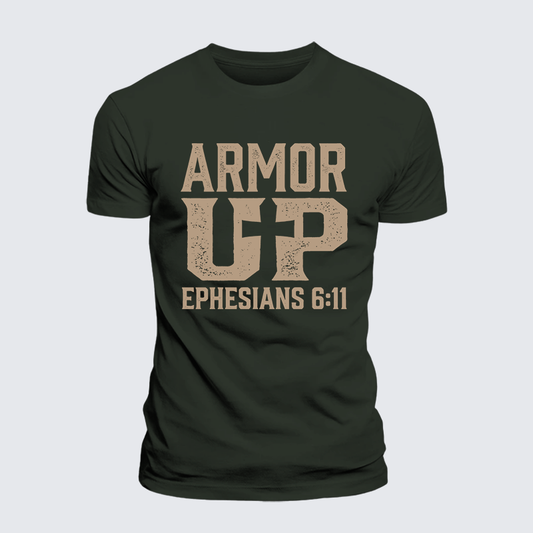 Luxe Mercerized Cotton Tee - Armor Up