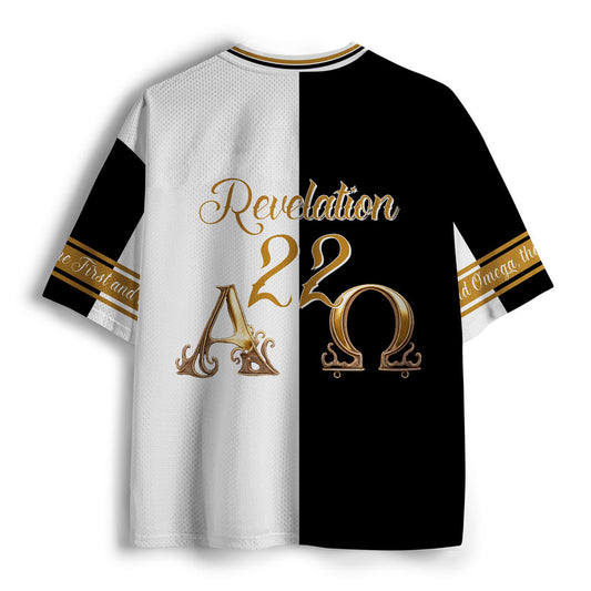 The Alpha And Omega Christian Mesh Jersey