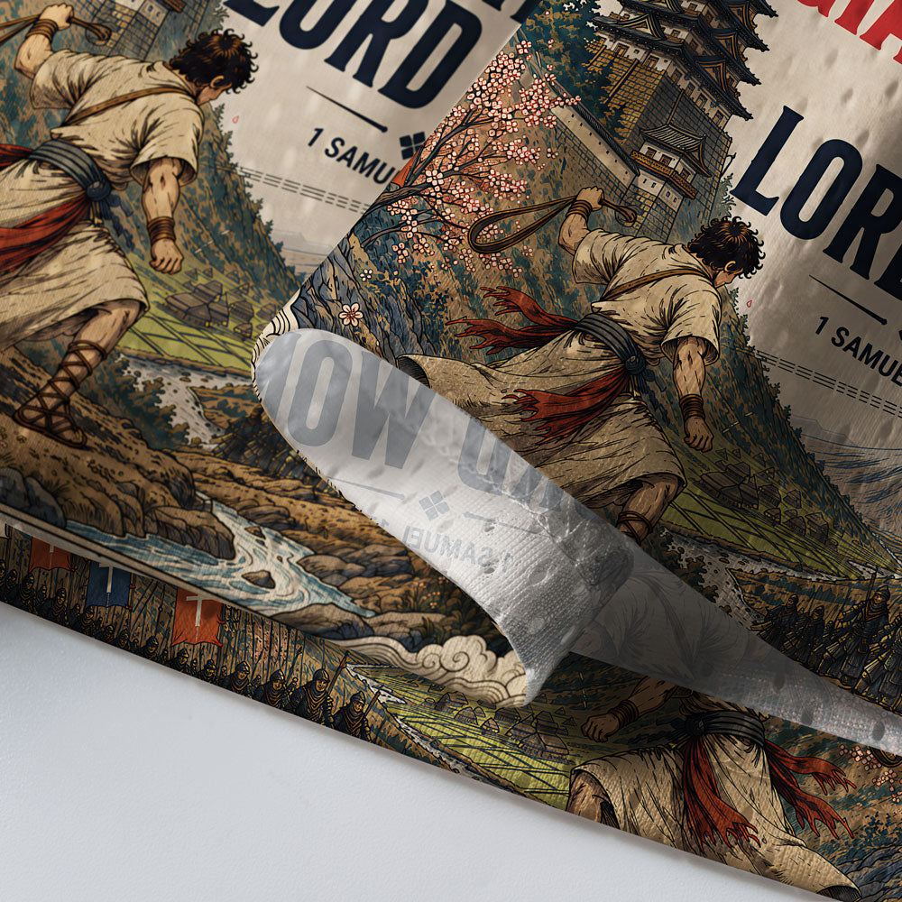 The Giant Fell The Lord Won Christian Mesh Jersey