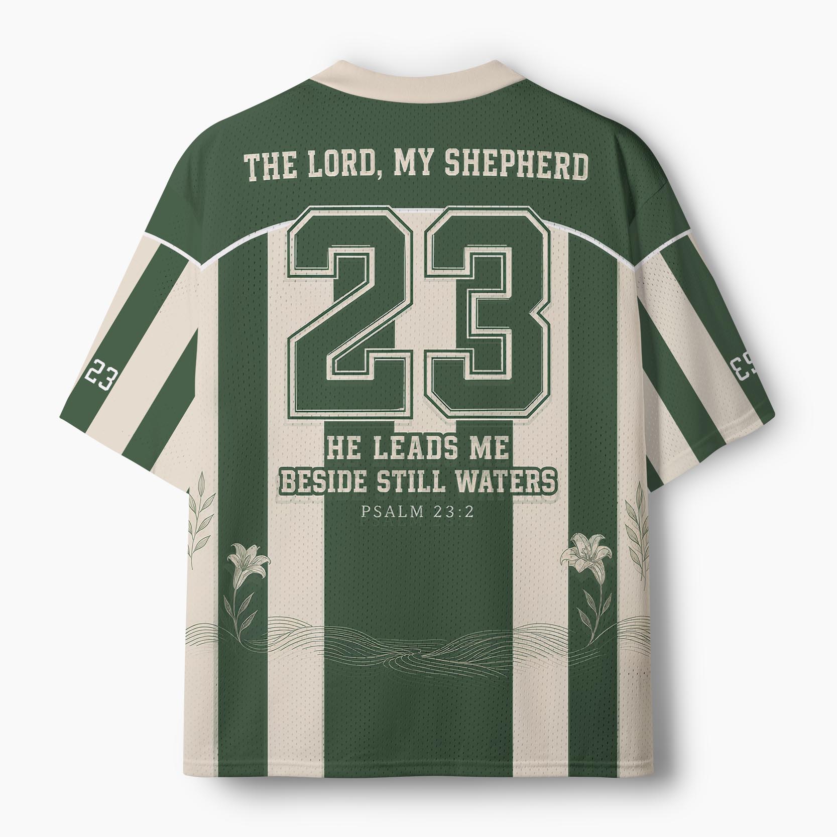 The Lord Is My Shepherd Christian Mesh Jersey