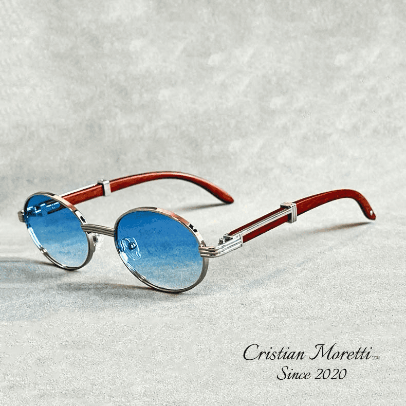 "Enzo" - Premium Oval Sunglasses by Cristian Moretti®