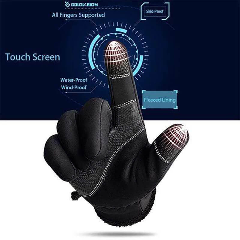 Buy 1 Get 1 Free – 2 Pairs Winter Warm Waterproof Touch Screen Gloves