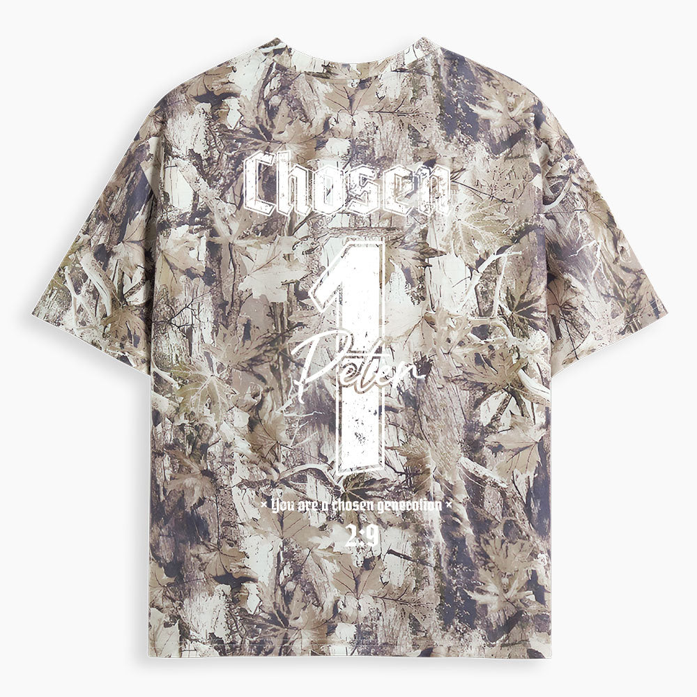 You Are A Chosen Generation Camo T-Shirt