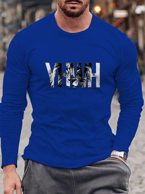 YHWH Lion Long Sleeve T-Shirt