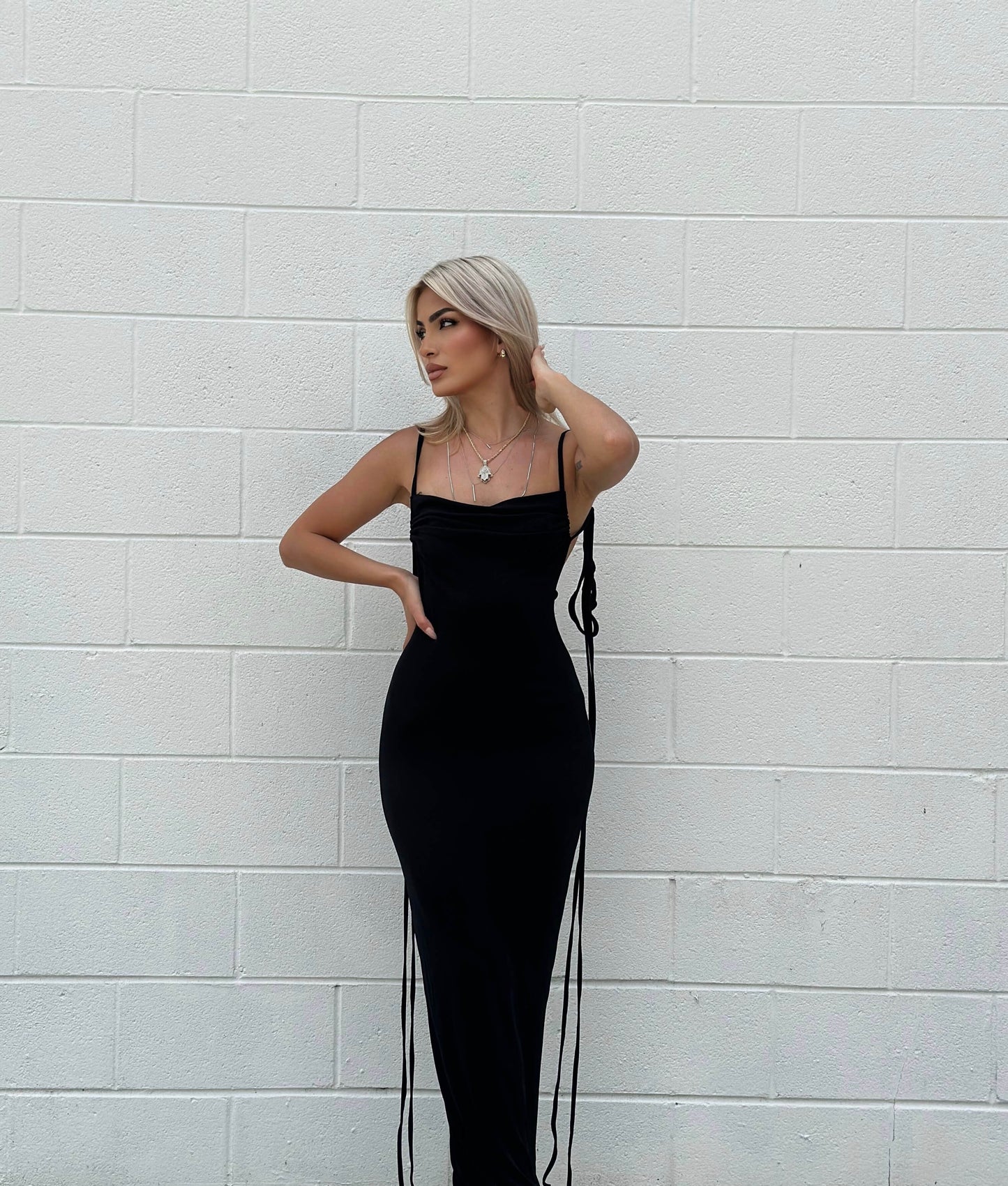 Backless Maxi Dress
