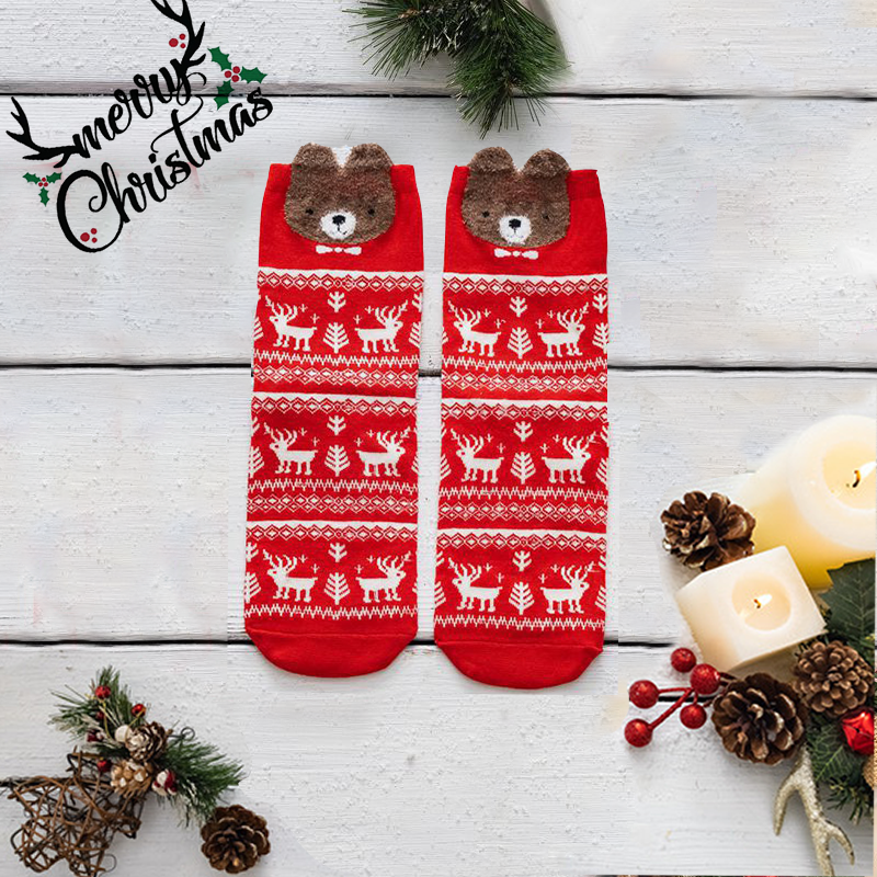 Christmas Gift Cartoon Christmas Decoration Ball Socks
