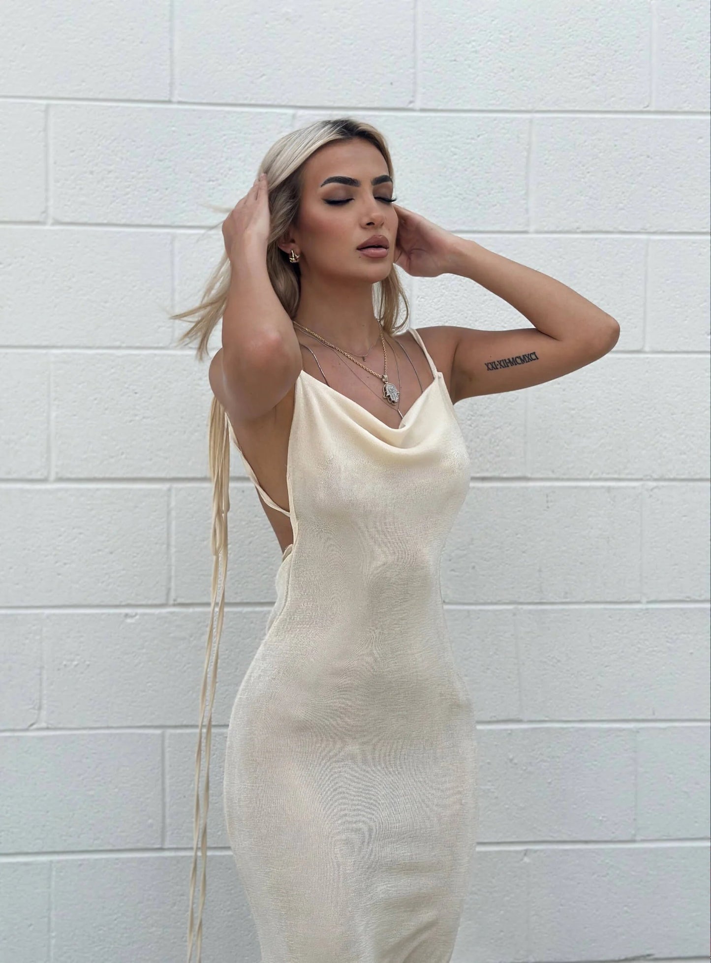 Backless Maxi Dress