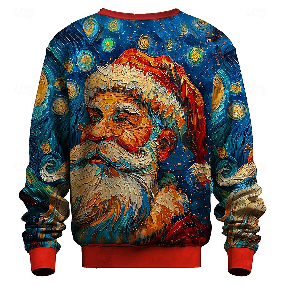 Men's Merry Christmas 3D Print Vacation Going Out Fall Winter Designer Sweatshirt