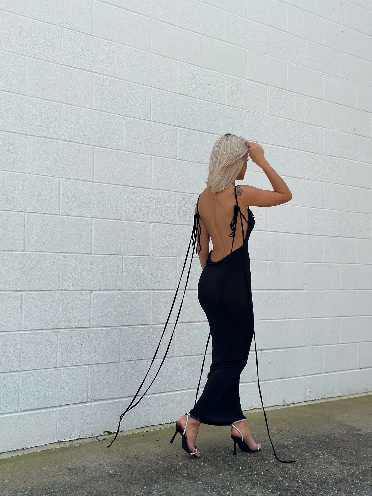Backless Maxi Dress