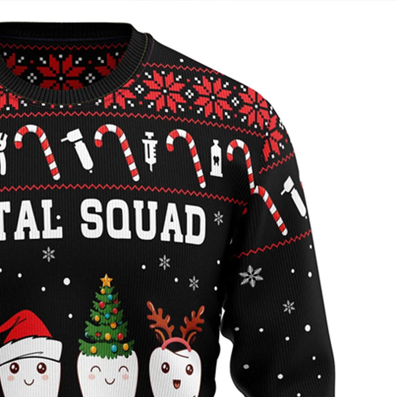 Dental Squad Ugly Christmas Sweatshirt