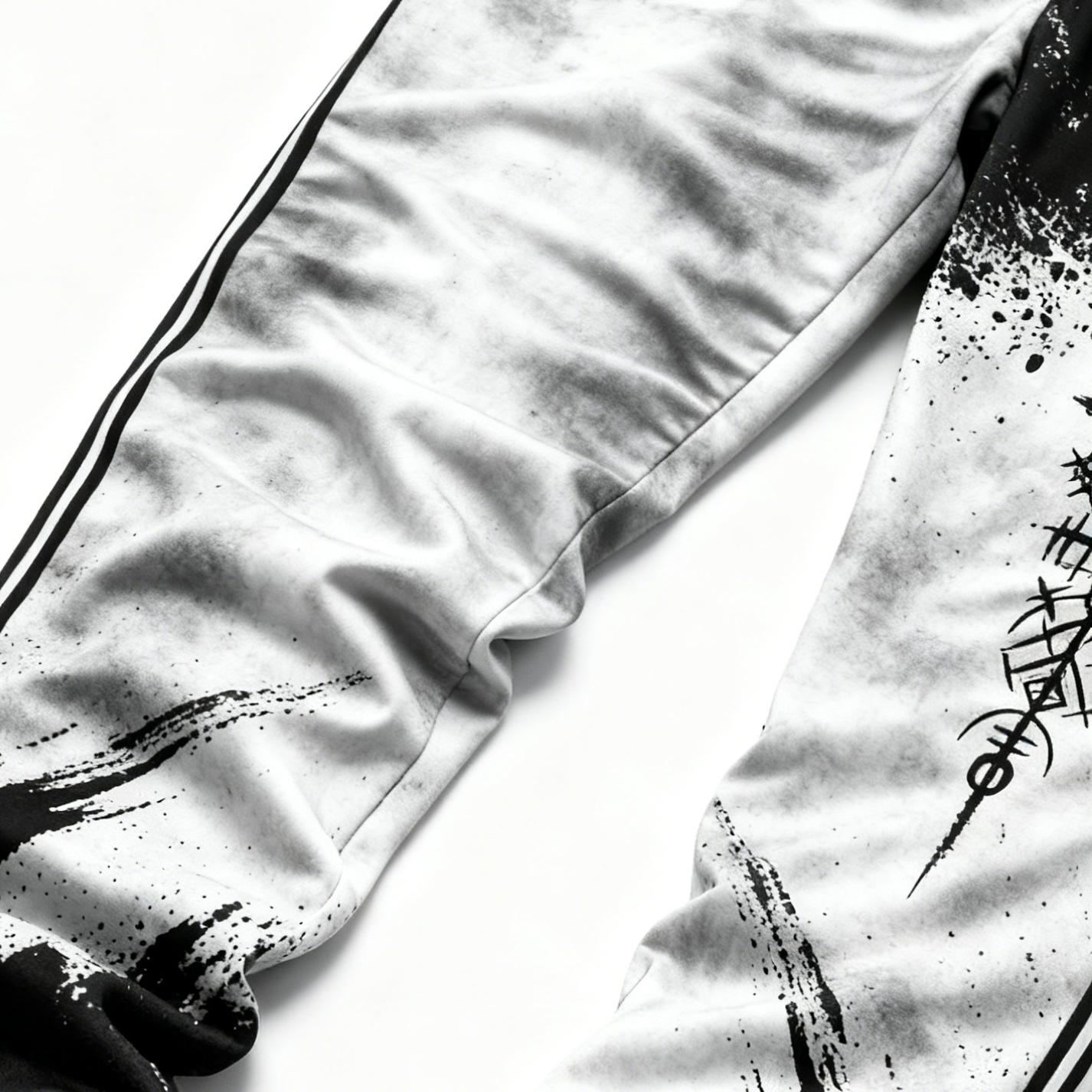 Vintage Nordic Viking Totem Rune Street Trousers