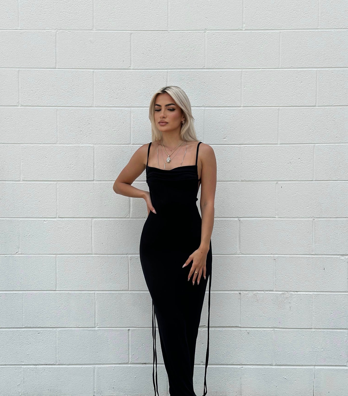 Backless Maxi Dress
