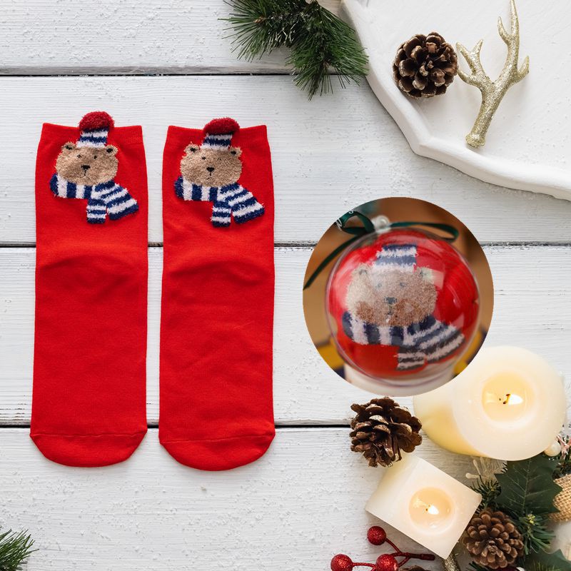 Christmas Gift Cartoon Christmas Decoration Ball Socks