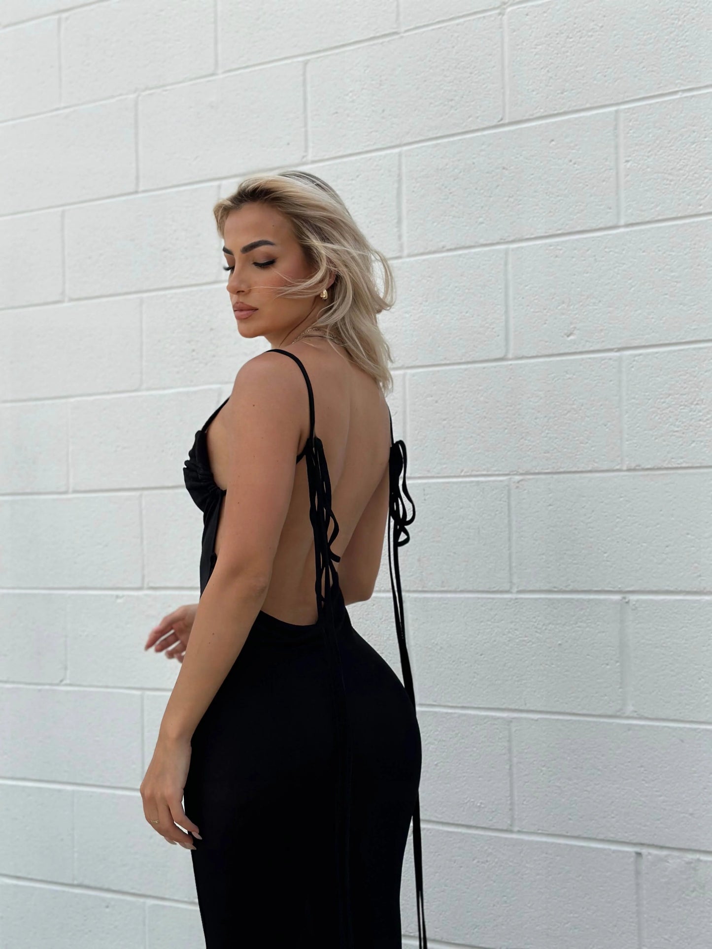 Backless Maxi Dress