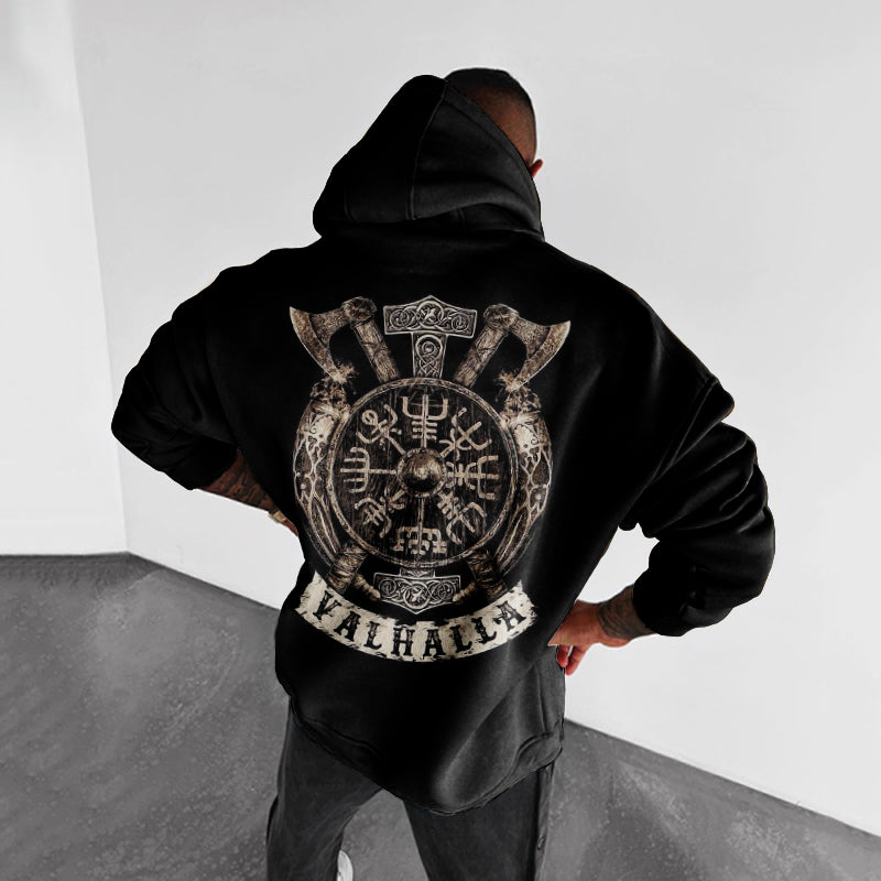 Unisex Printed Casual Sports Hoodie