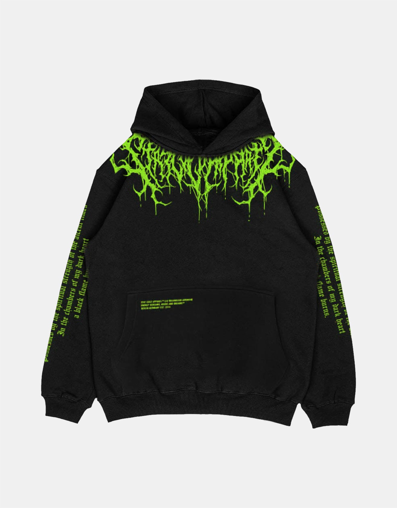 Demon's Blood Oversized Thick Warm Hoodie