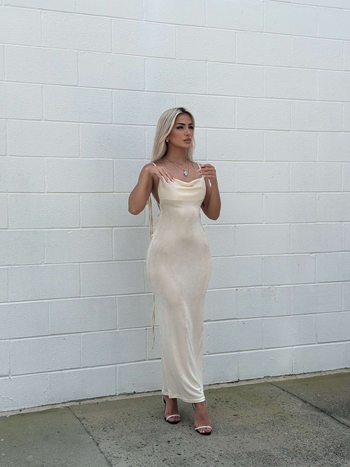 Backless Maxi Dress