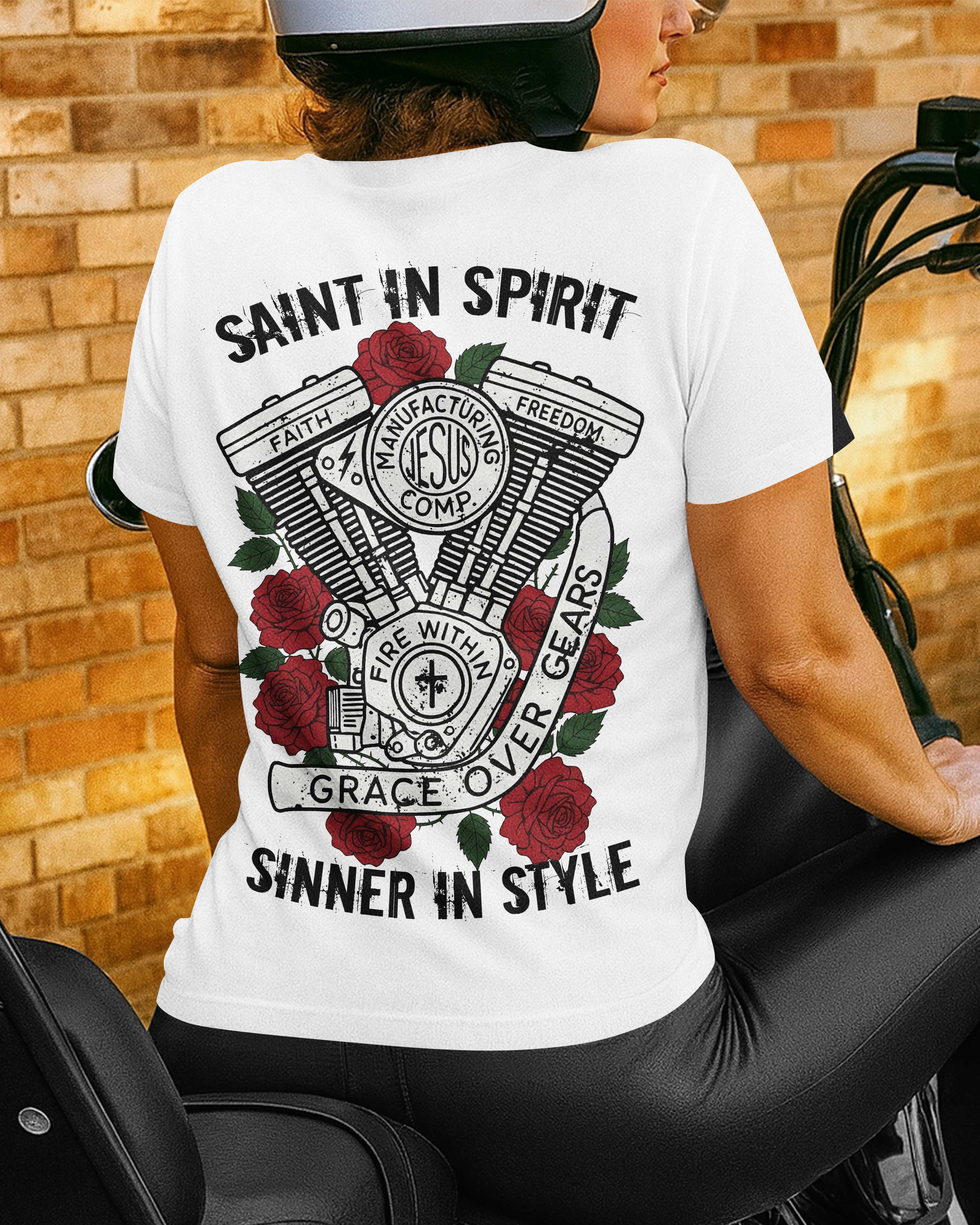 Saint In Spirit Sinner In Style T-Shirt