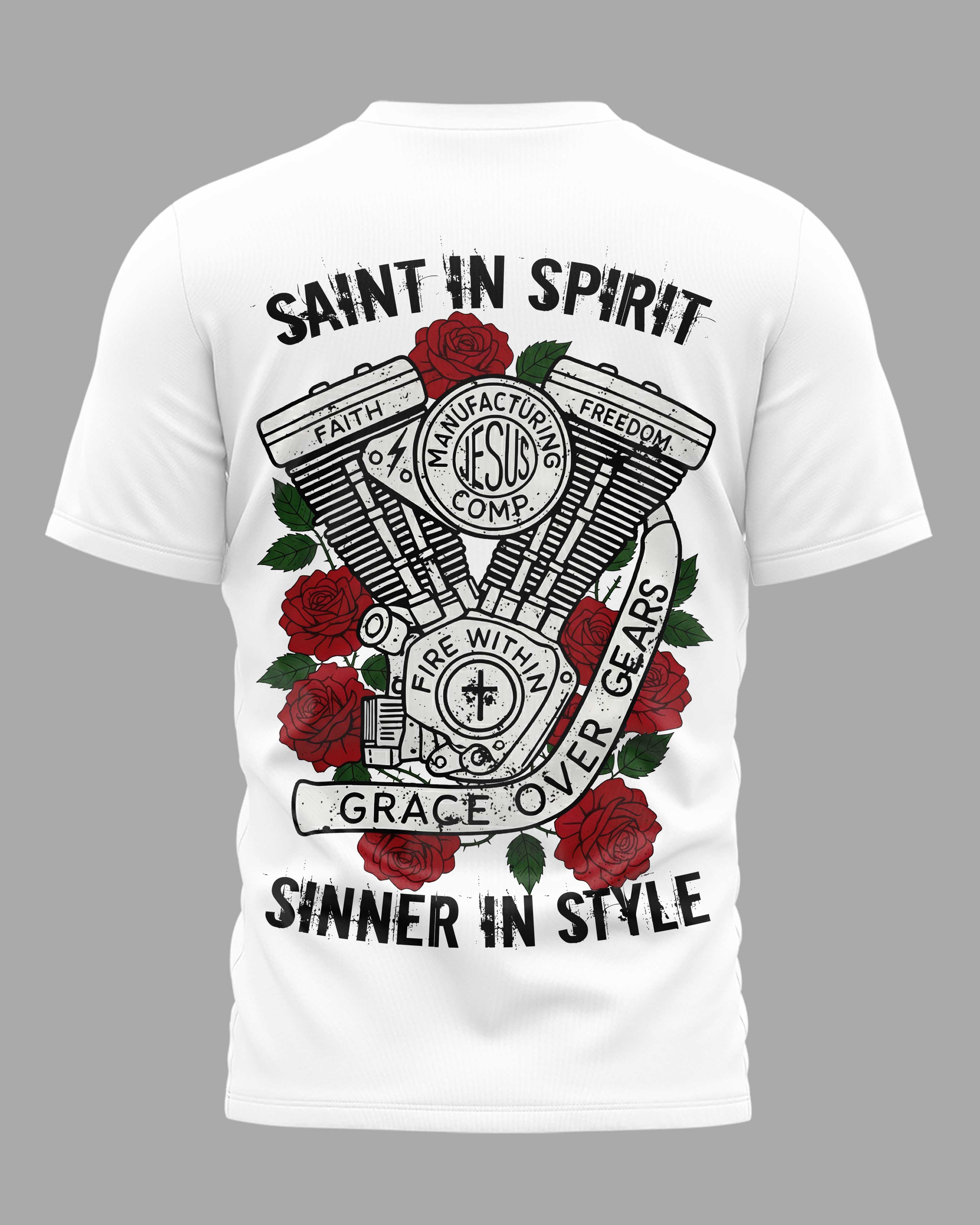 Saint In Spirit Sinner In Style T-Shirt