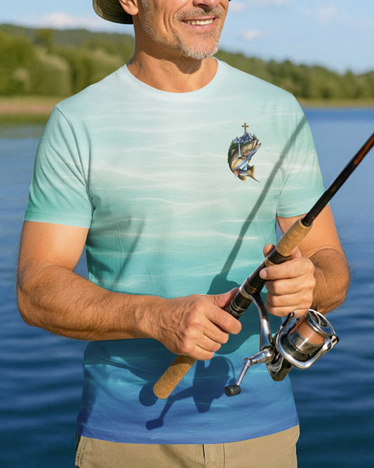 I'm A Fisherman Shaped By The Water T-Shirt
