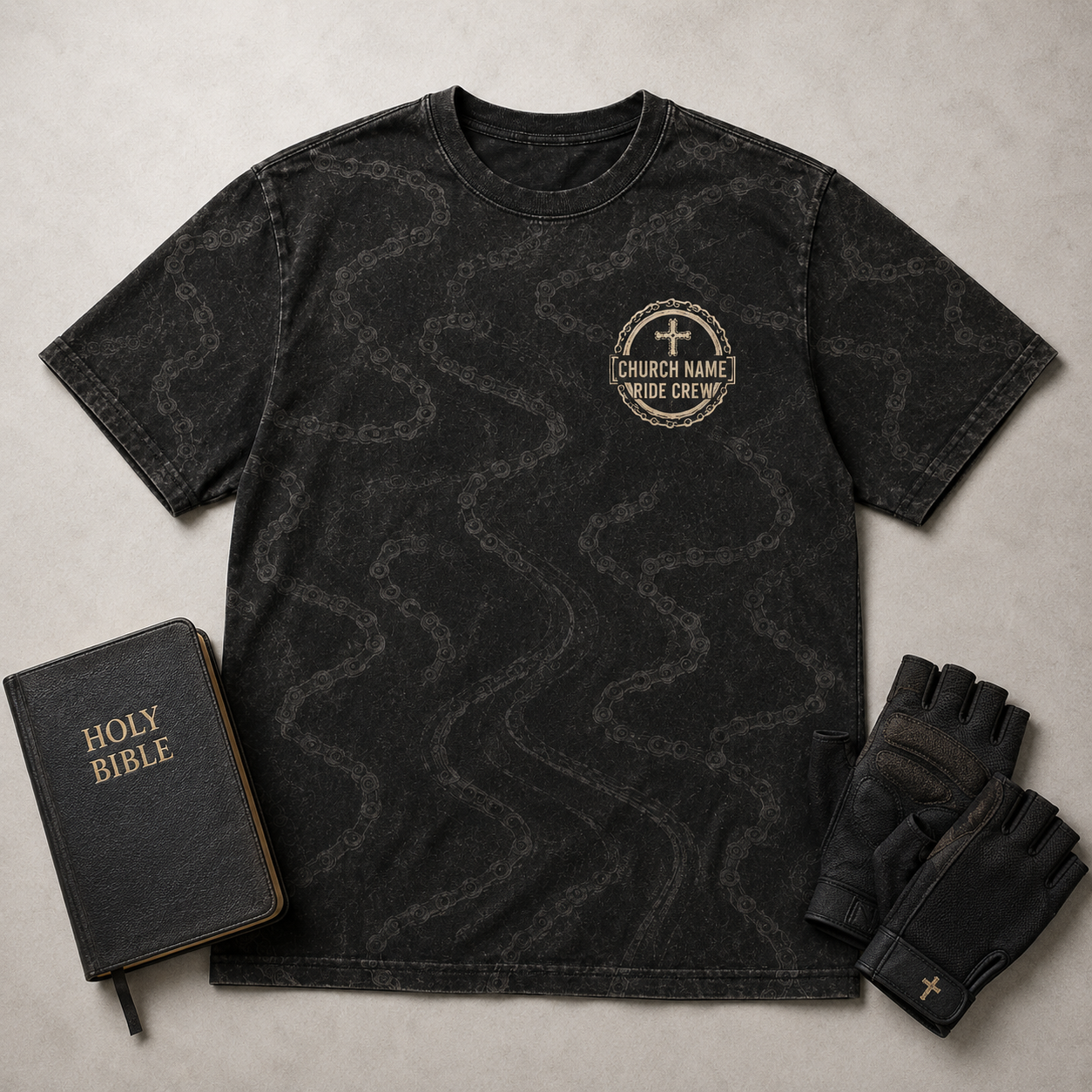 Christian Shirt Bundle Cycling AOP T-shirt Chain Breakers Ride Club Church Group Gift